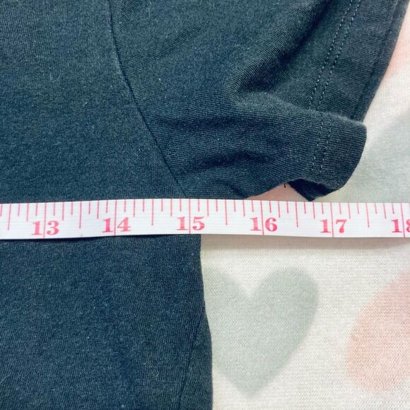 ECHT Workout Shirt Ladies Black Small 100% Cotton - Picture 6 of 6